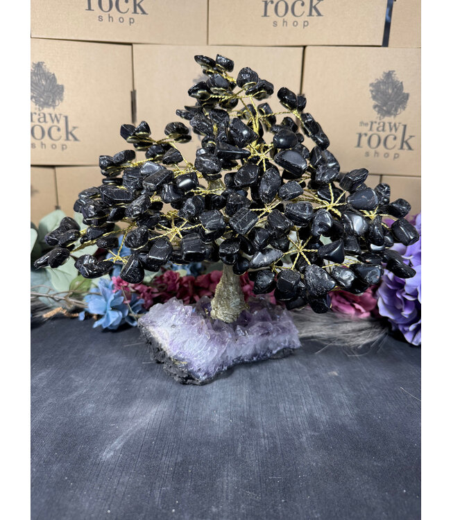 Black Tourmaline Tree #1, 2.898kg