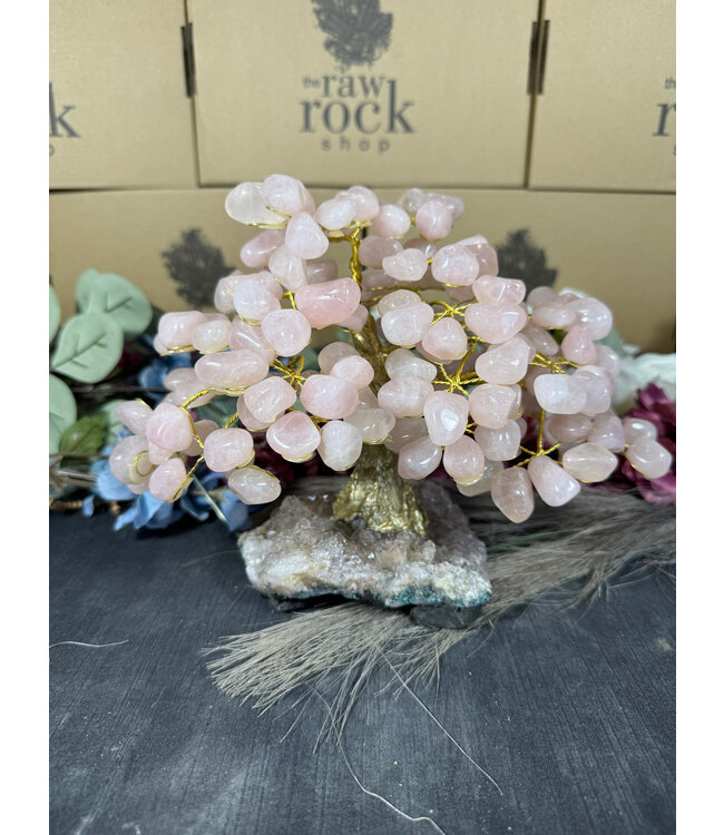 Rose Quartz Tree #3, 1.338kg