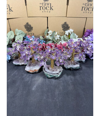 Amethyst Gemstone Tree Medium