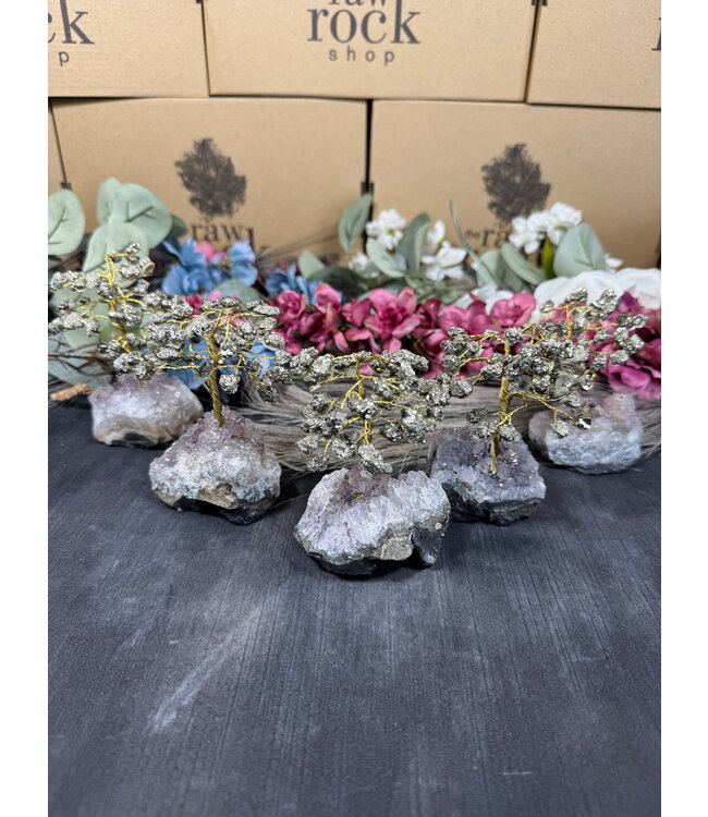 Pyrite Gemstone Tree Small