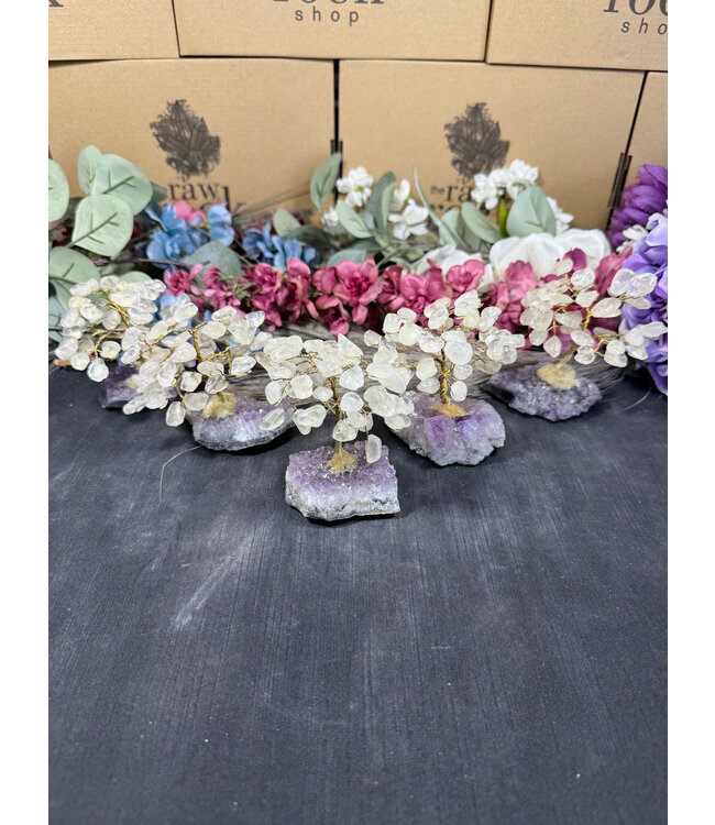 Clear Quartz Gemstone Tree Small