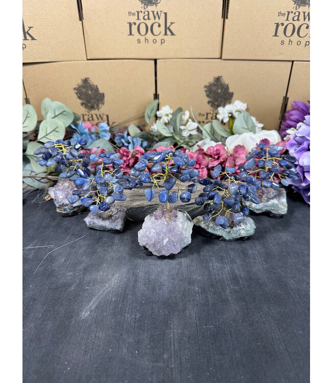 Blue Aventurine Gemstone Tree Small