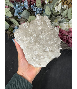 Clear Quartz Cluster #323, 1624gr