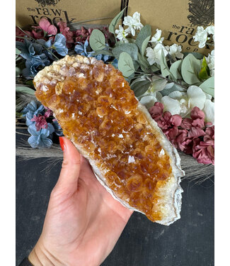 Citrine HT Druzy Clusters #51, 1296gr