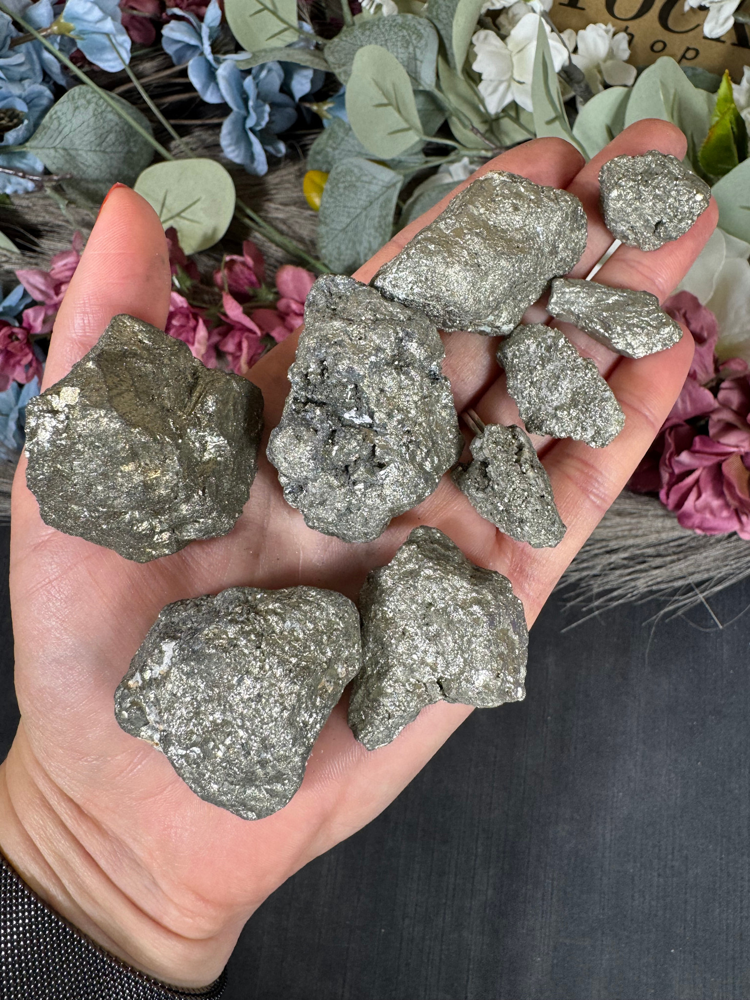 Pyrite Small Rough Rough Pyrite Size Small 500gr Bulk Pack - The Raw Rock Shop Inc.