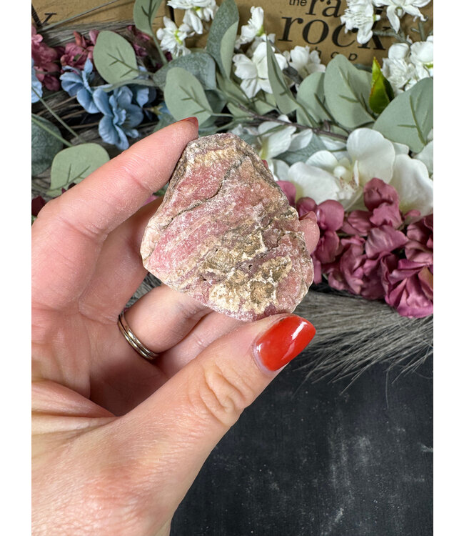 Rough Rhodochrosite #18, 70gr