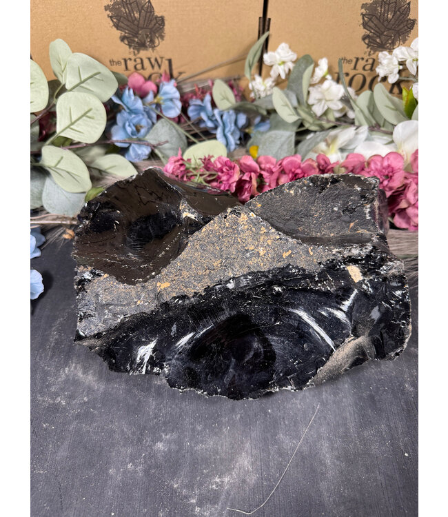 Rough Black Obsidian #38, 3958gr