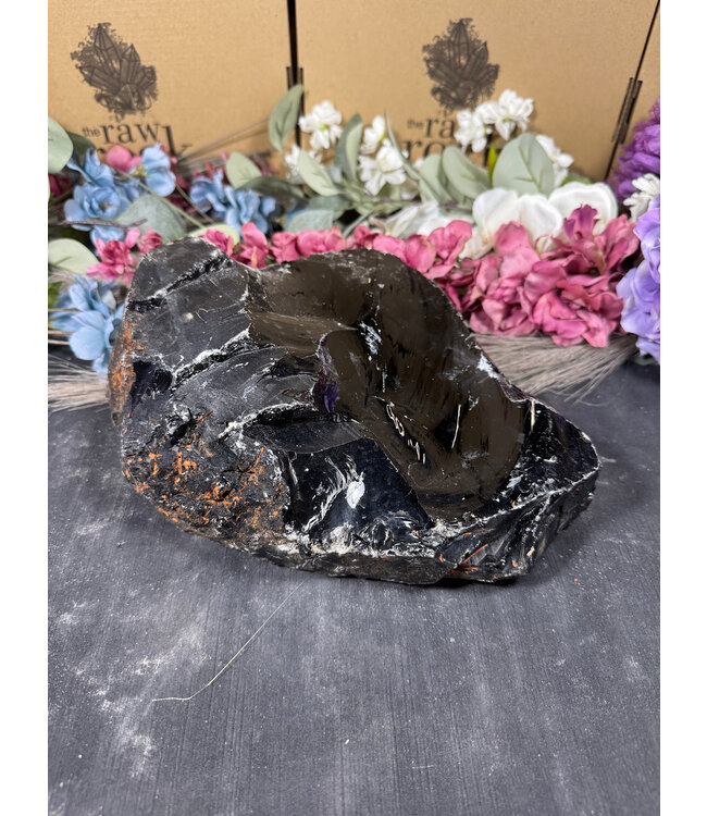 Rough Black Obsidian #39, 4354gr
