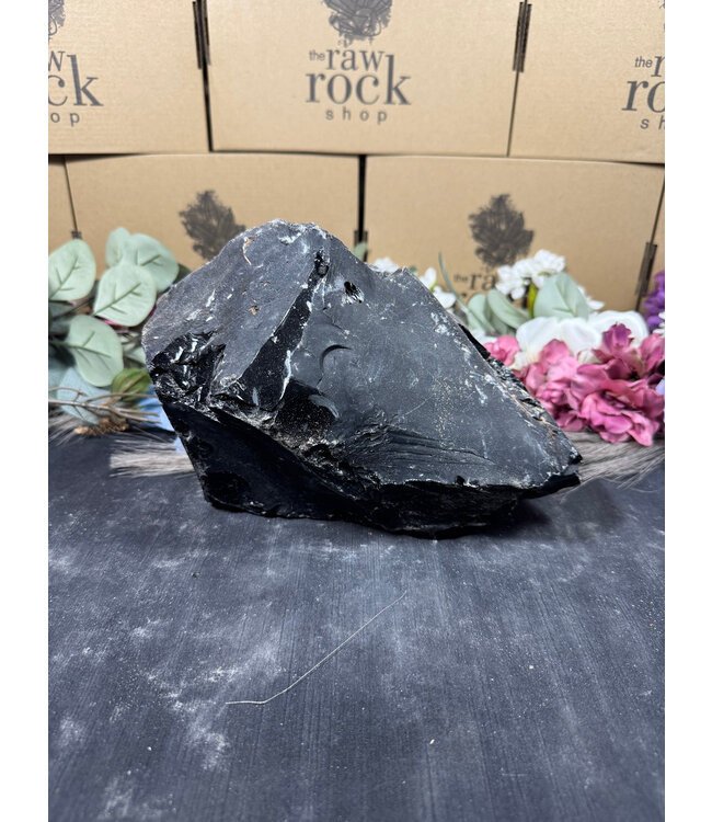 Rough Black Obsidian #42, 4658gr