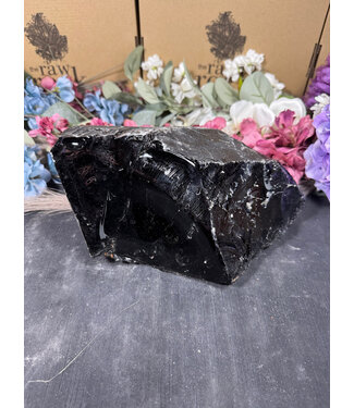 Rough Black Obsidian #44, 4486gr