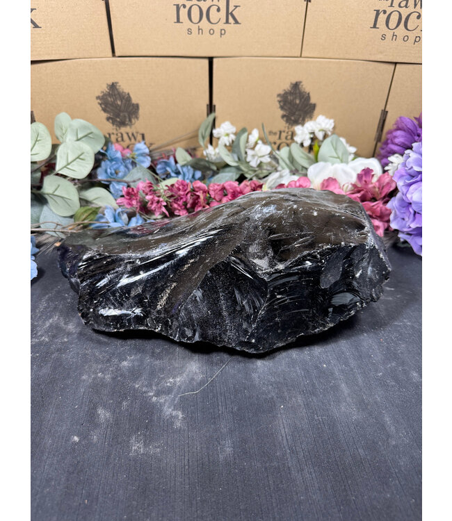 Rough Black Obsidian #47, 5490gr
