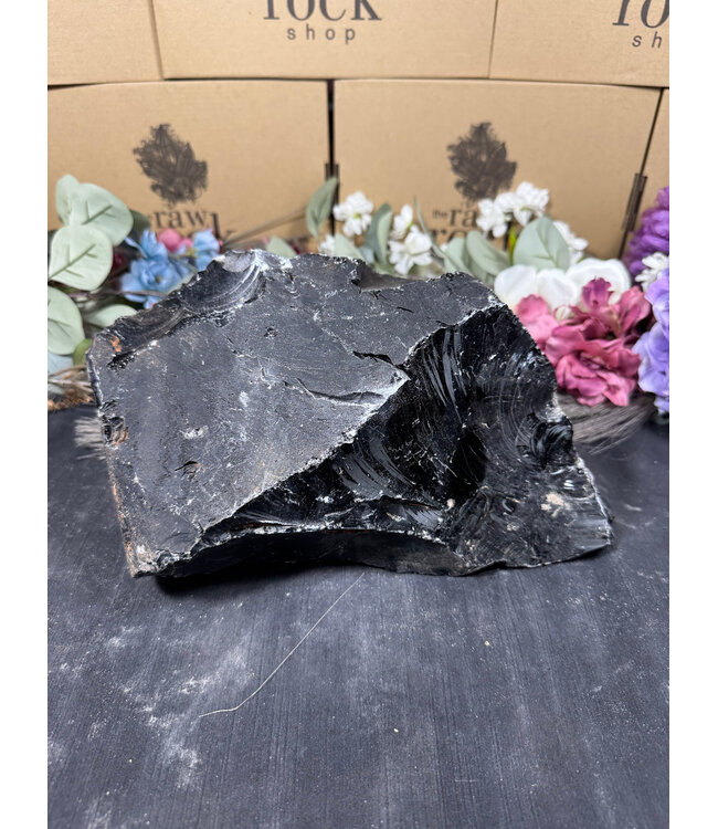Rough Black Obsidian #36, 4750gr