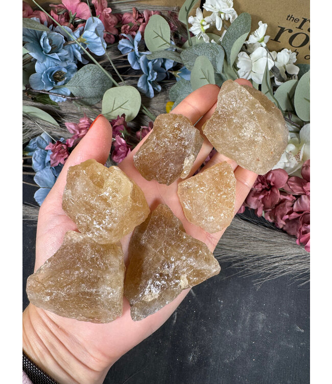 Rough Smoky Citrine Size Small 500gr Bulk Pack