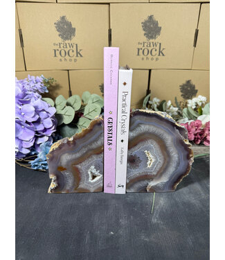 Natural Agate Bookend #24, 3794gr