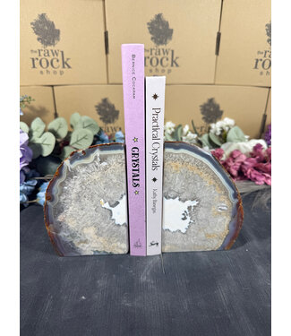 Natural Agate Bookend #26, 2228gr
