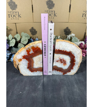 Red Agate Bookend #9, 3774gr