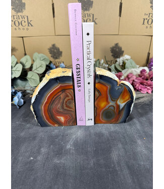 Red Agate Bookend #10, 1848gr