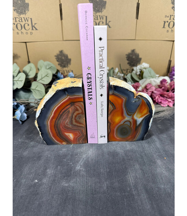 Red Agate Bookend #10, 1848gr