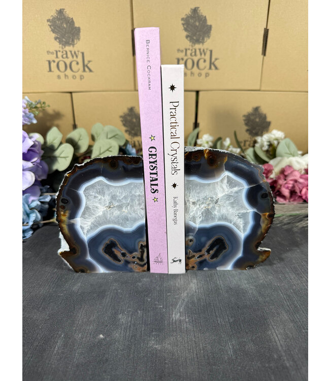 Natural Agate Bookend #18, 2250gr
