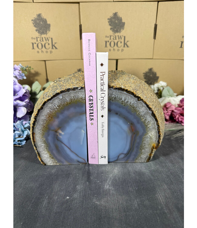 Natural Agate Bookend #21, 3744gr