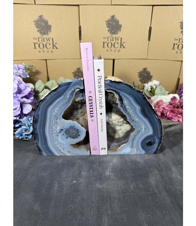 Natural Agate Bookend #22, 3956gr