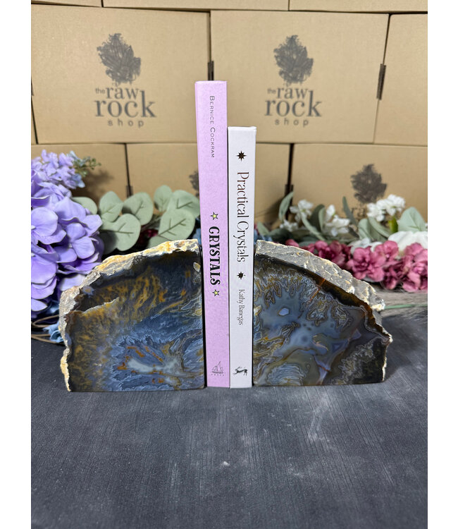 Natural Agate Bookend #23, 3386gr