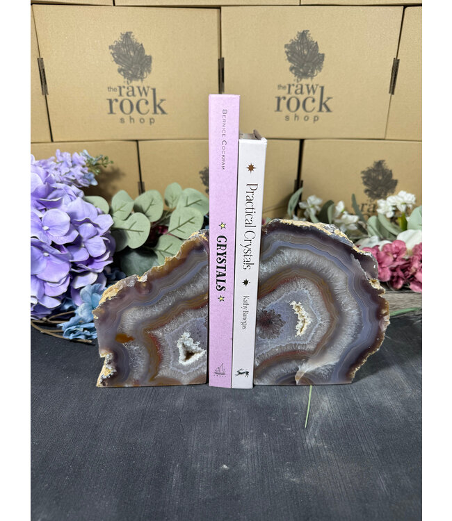 Natural Agate Bookend #24, 3794gr