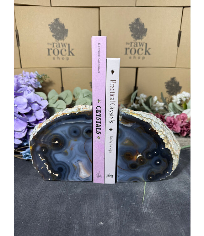 Natural Agate Bookend #25, 2940gr