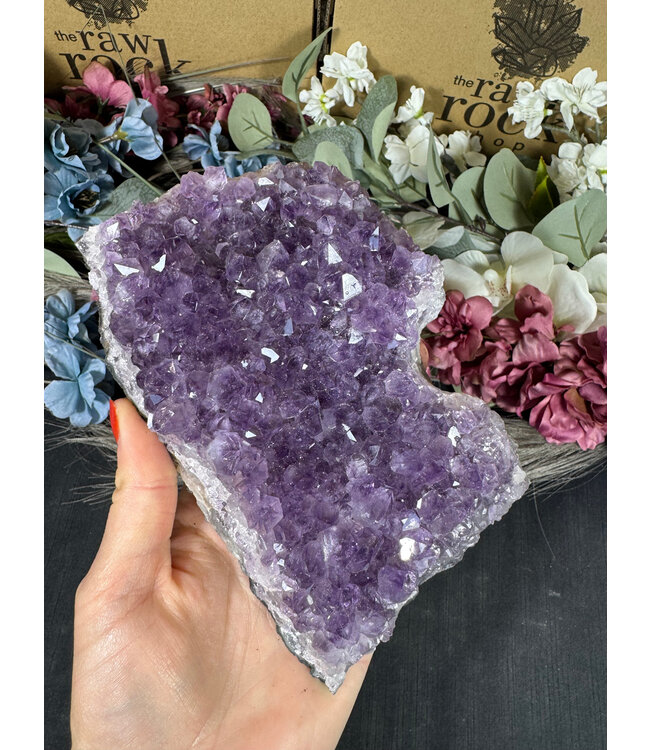 Amethyst Druzy Cluster #15, 1092gr