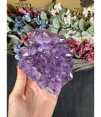 Amethyst Druzy Cluster #21, 1016gr