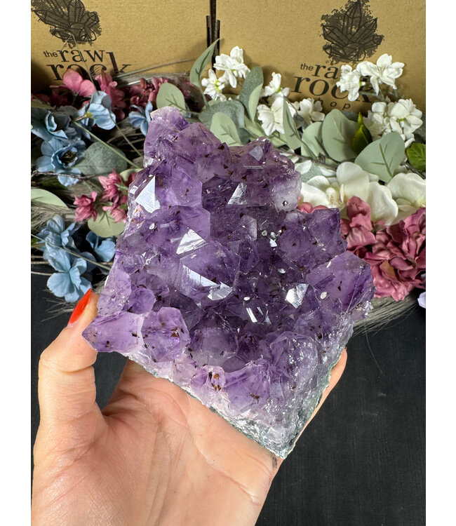 Amethyst Druzy Cluster #25, 1102gr