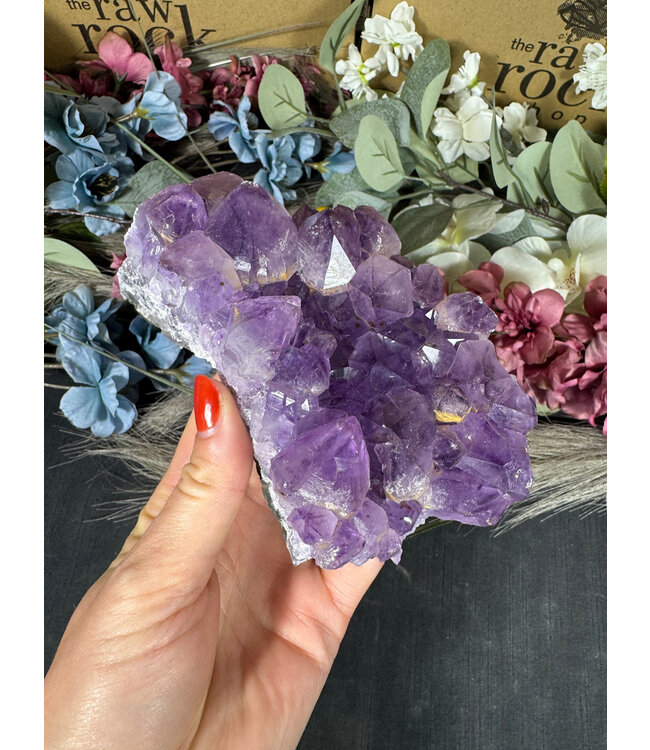 Amethyst Druzy Cluster #2, 778gr
