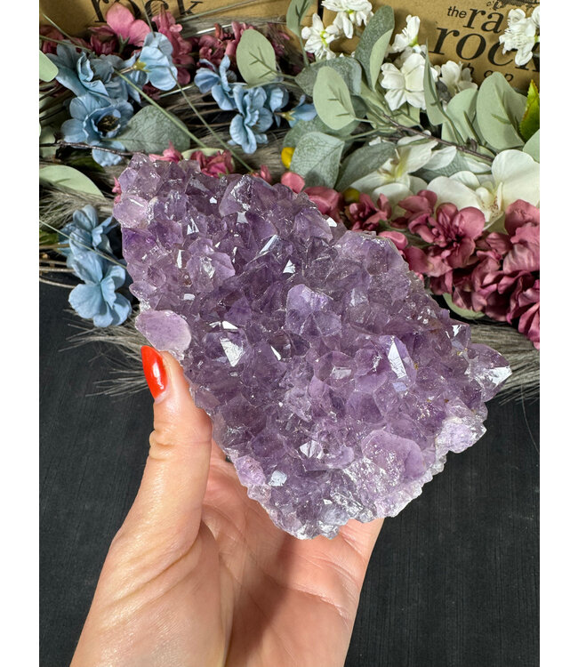 Amethyst Druzy Cluster #3, 852gr