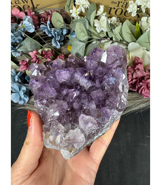 Amethyst Druzy Cluster #4, 860gr