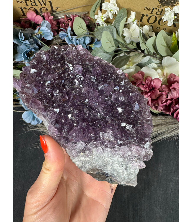 Amethyst Druzy Cluster #7, 938gr
