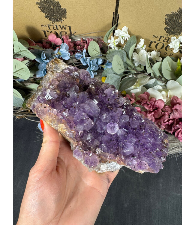 Amethyst Druzy Cluster #23, 1092gr