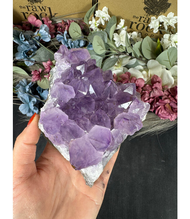 Amethyst Druzy Cluster #26, 1136gr