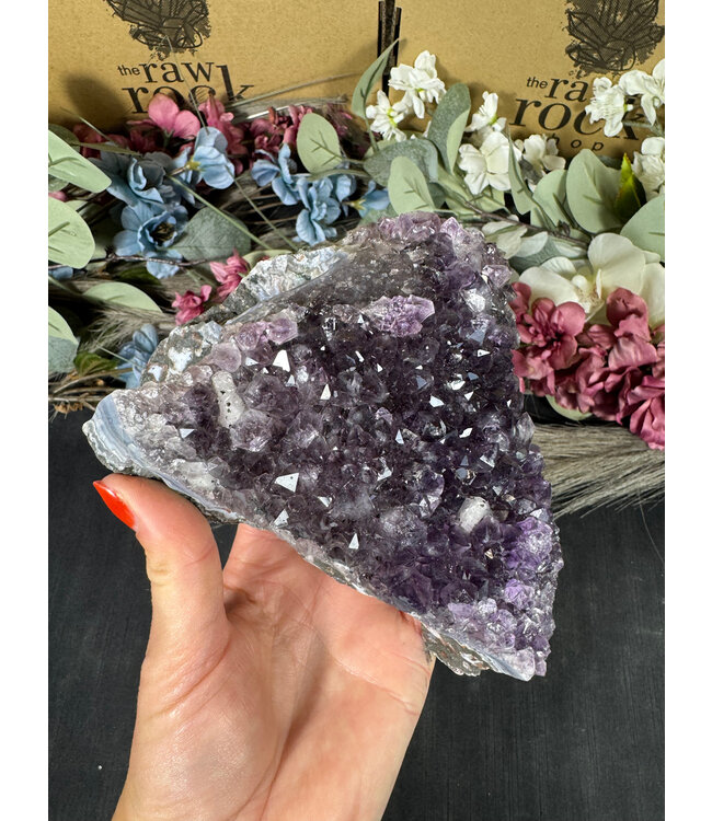 Amethyst Druzy Cluster #32, 1210gr