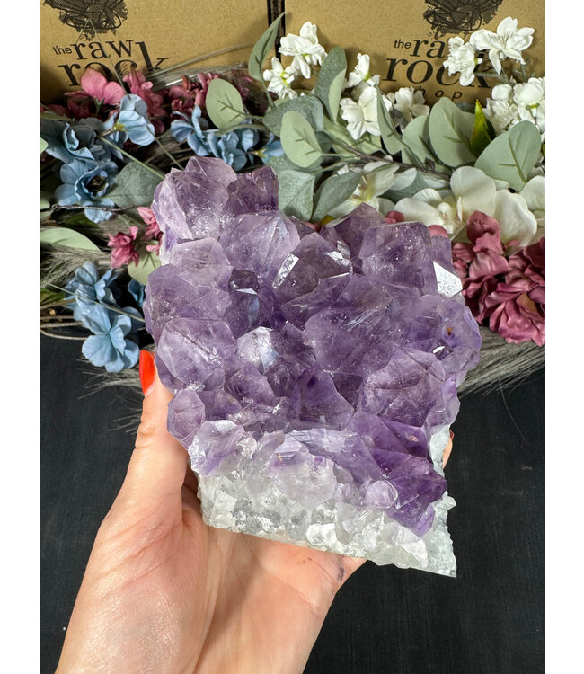 Amethyst Druzy Cluster #34, 1334gr