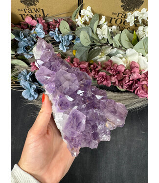 Amethyst Druzy Cluster #35, 1352gr