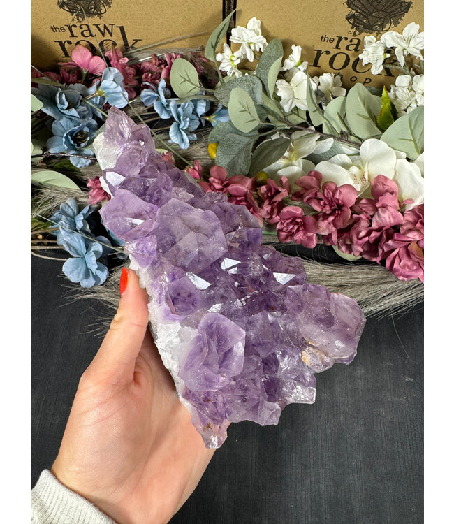 Amethyst Druzy Cluster #35, 1352gr