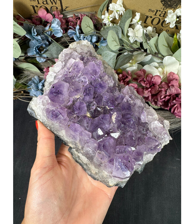 Amethyst Druzy Cluster #37, 1370gr