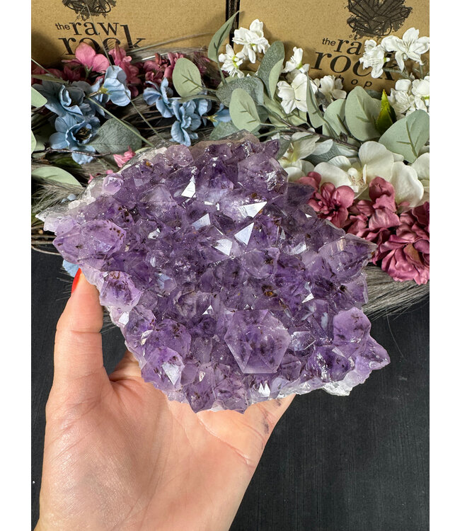 Amethyst Druzy Cluster #38, 1360gr