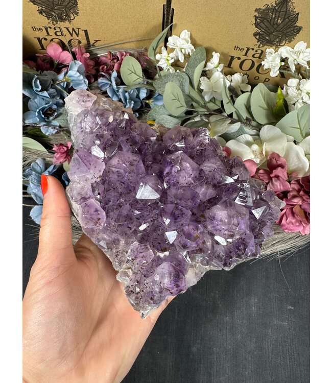 Amethyst Druzy Cluster #39, 1378gr