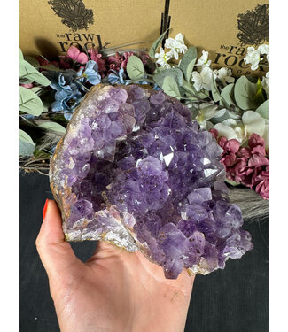 Amethyst Druzy Cluster #41, 1438gr