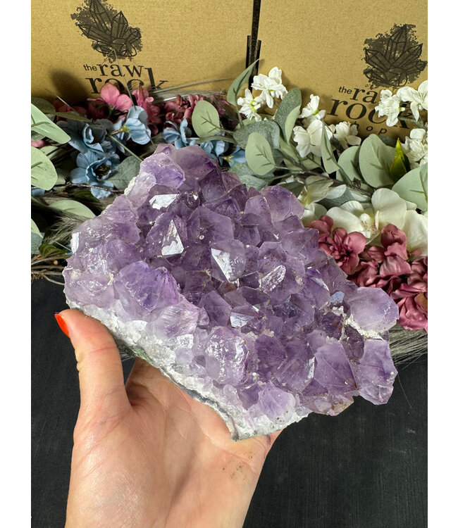 Amethyst Druzy Cluster #42, 1500gr