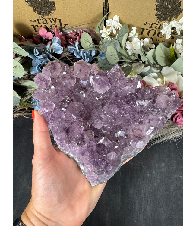 Amethyst Druzy Cluster #43, 1510gr