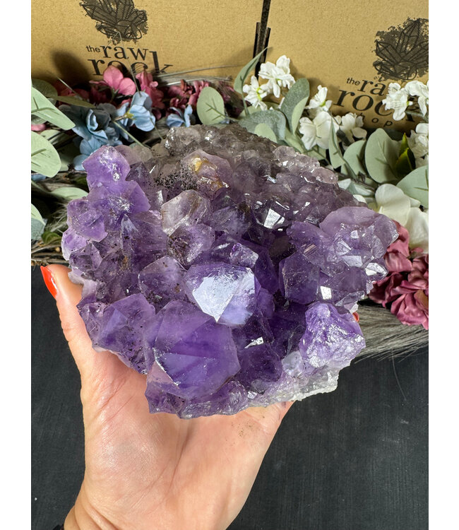 Amethyst Druzy Cluster #44, 1600gr