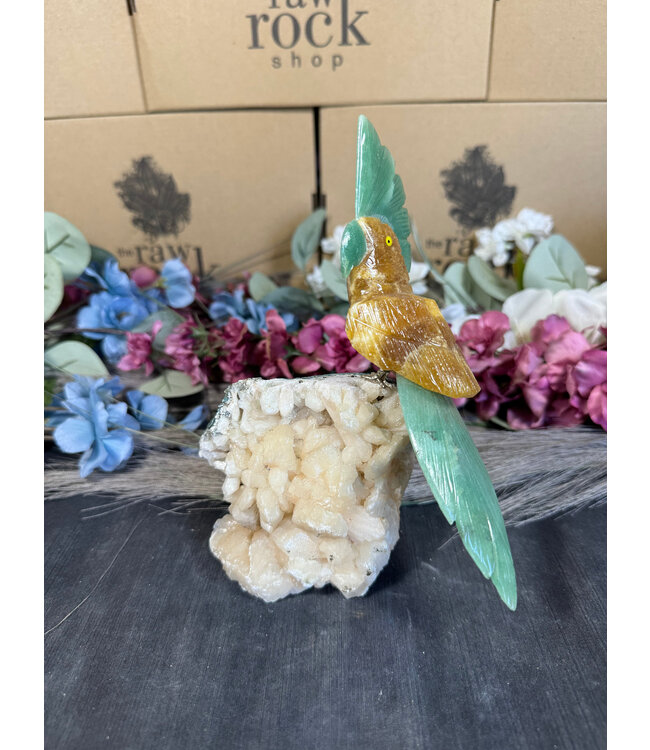 Gemstone Parrot #117, 550gr