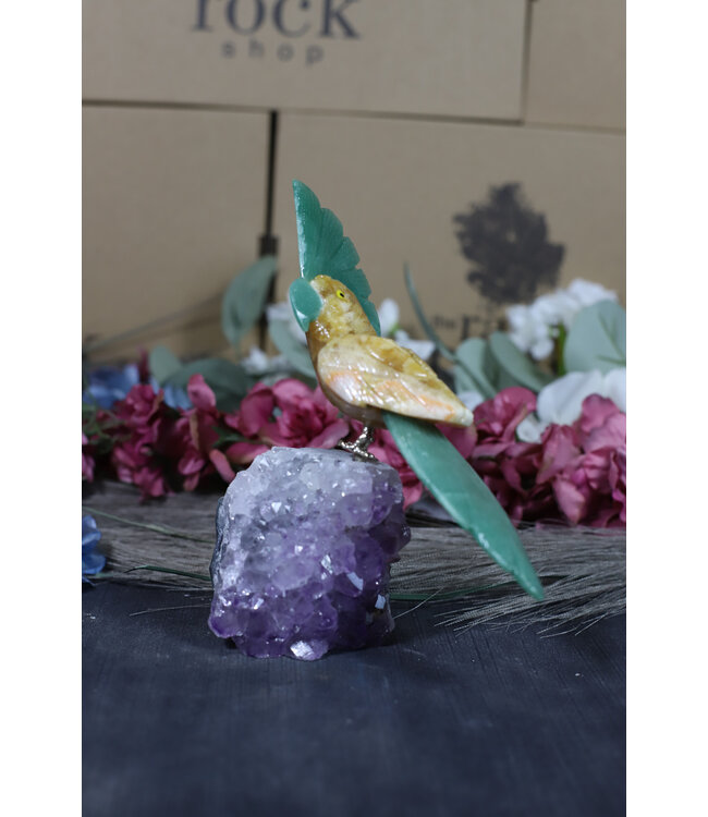 Gemstone Parrot #169, 428gr